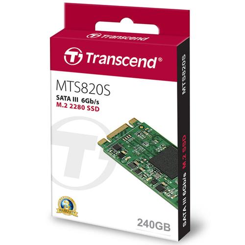 创见MTS820固态硬盘外观