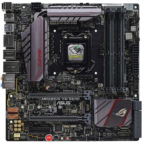 华硕MAXIMUS VII IMPACT散热模块特写
