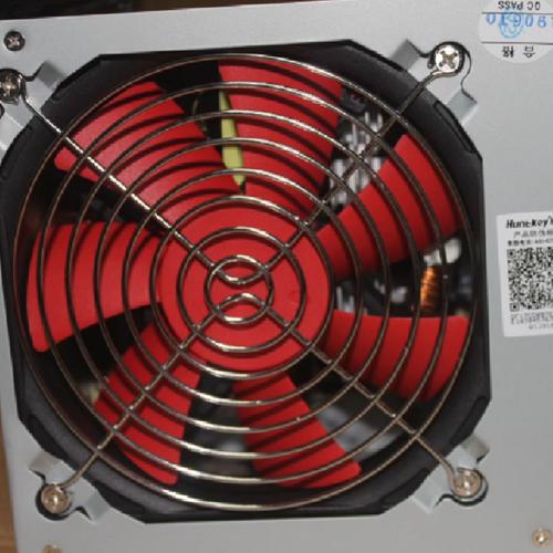 热成像仪下电源温度分布