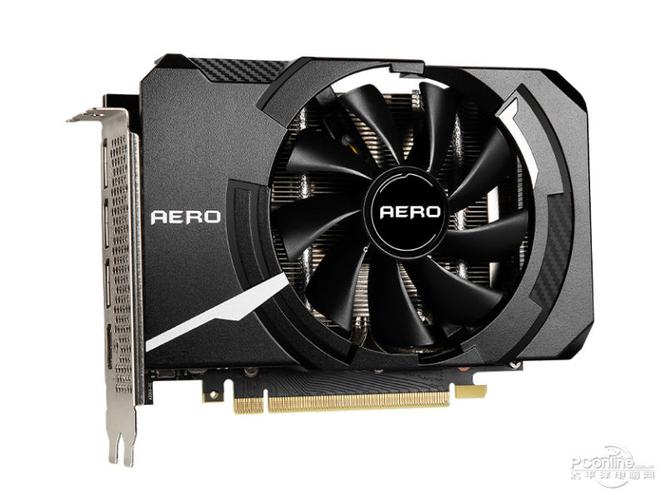 微星RTX 3050 AERO ITX显卡接口