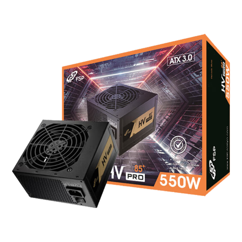 全汉HV Pro 85+ 550W电源外观
