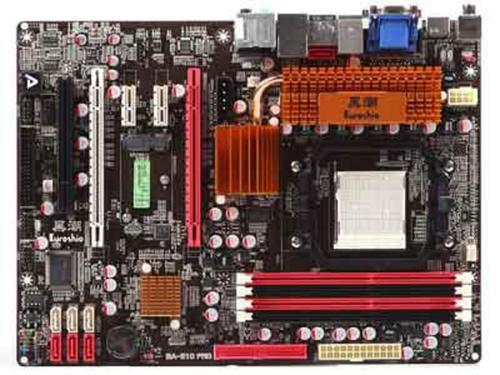 斯巴达克黑潮BA-210 Pro主板整体外观