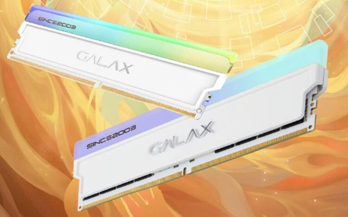 DDR5 memory modules on a motherboard