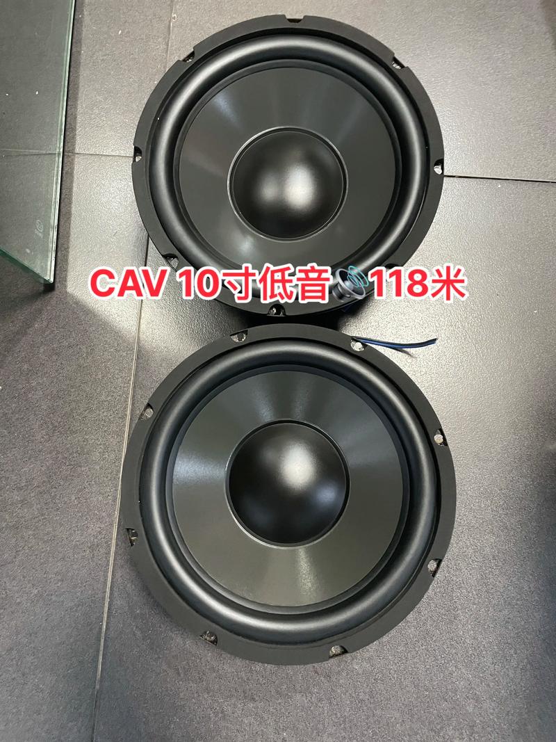bostaudio LA10B subwoofer front view