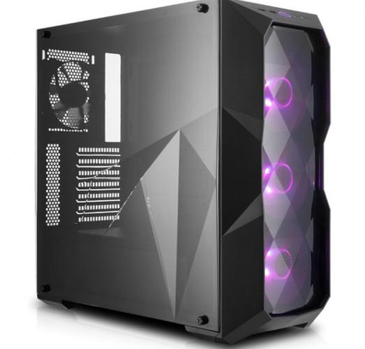 CPU and motherboard inside a computer case