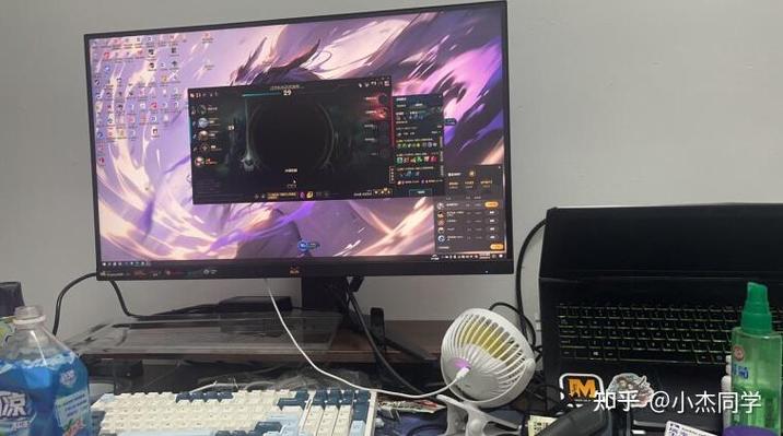 VA面板黑色表现测试
