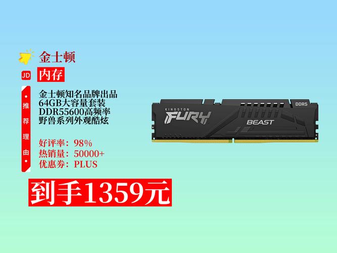 内存条产品特写