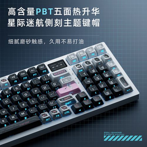 极简键盘桌面布局