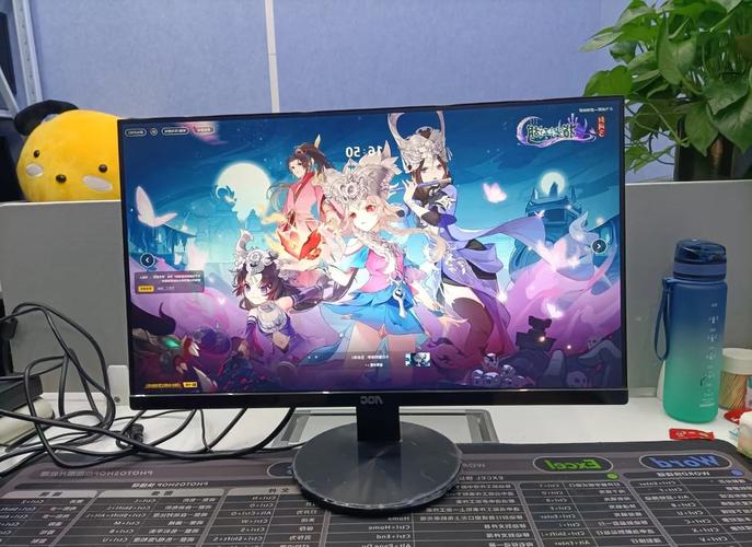 设计师使用AOC显示器绘图