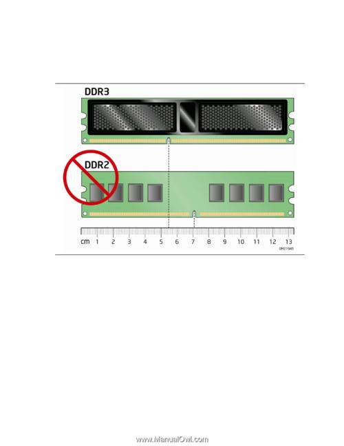 DDR3内存插槽特写