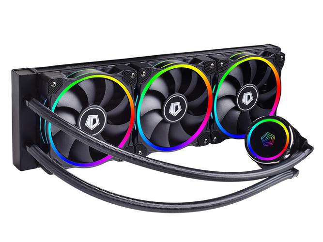 ID-COOLING ZOOMFLOW 360X 温度监控图
