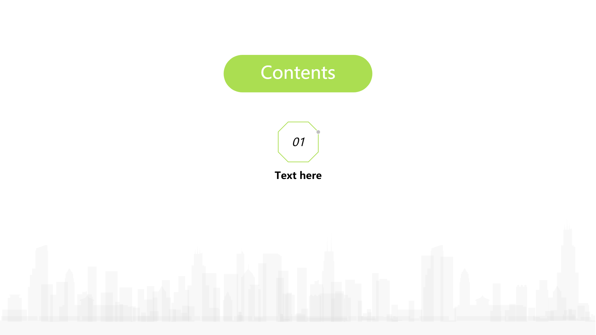 绿色清新主题演示模板 - 第 2 页
