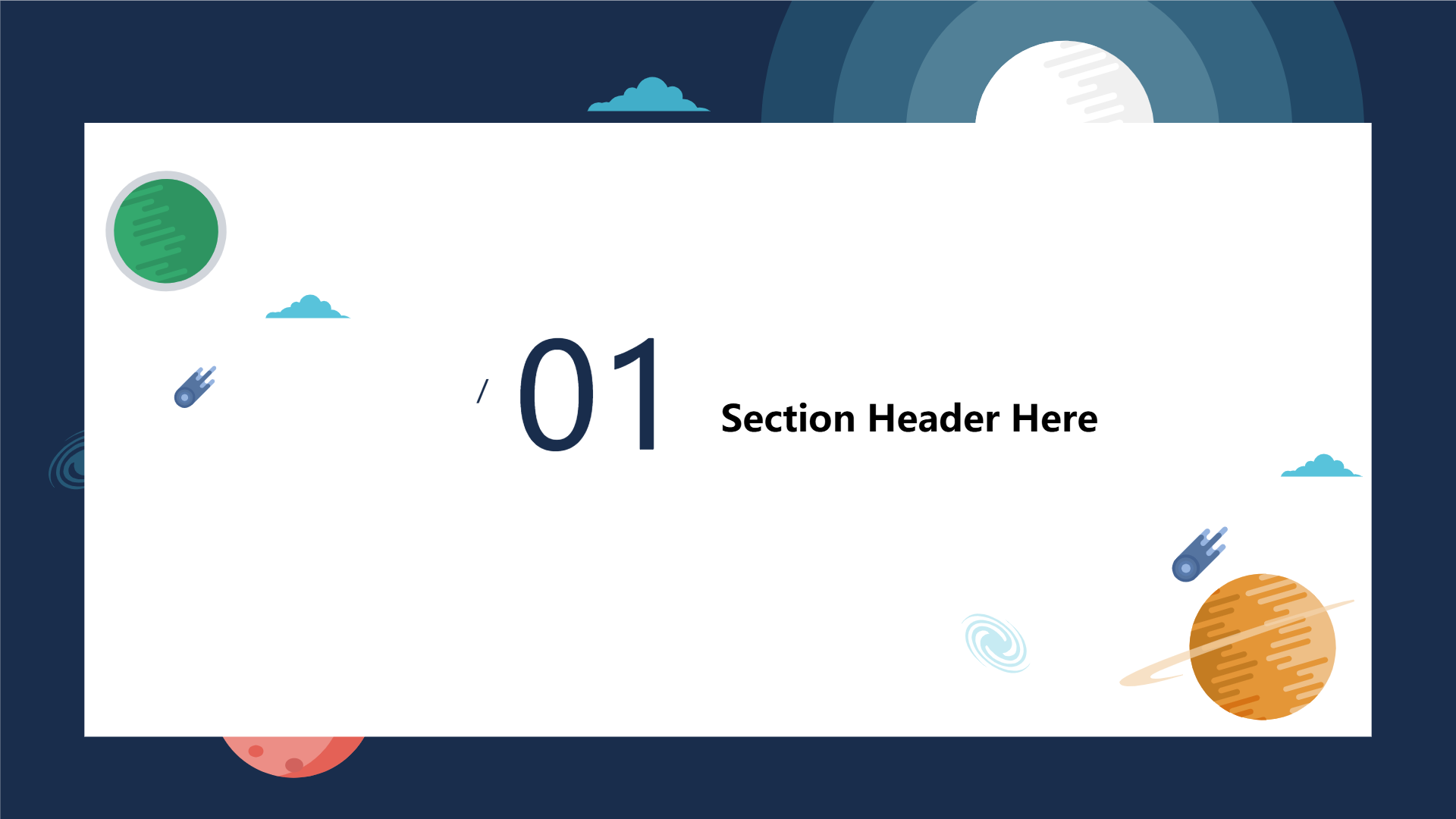 卡通扁平风格演示模板 - 第 3 页