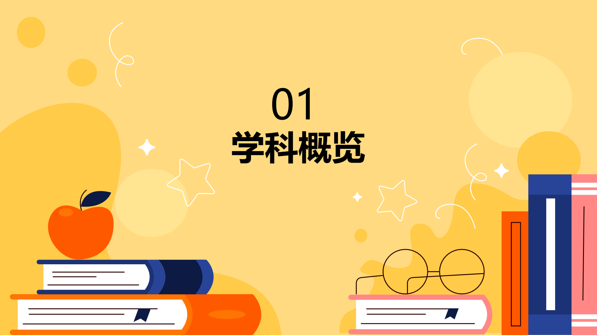 黄色教育主题演示模版 - 第 3 页