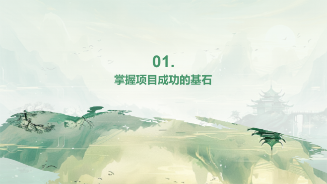 绿色创新创业计划书演示模板 - 第 3 页