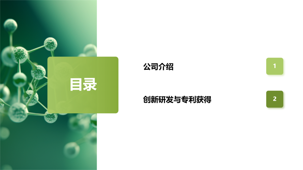 生物医疗行业工作报告演示模版 - 第 2 页