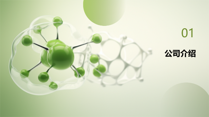 生物医疗行业工作报告演示模版 - 第 3 页