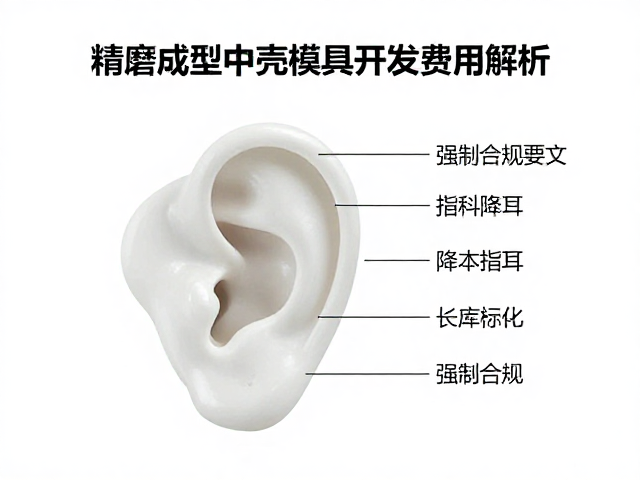 精磨成型中壳模具开发费用解析，陶瓷表耳长度标准化降本指南