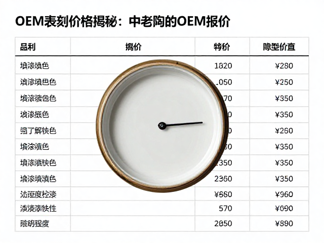 OEM报价中的隐性成本与透明度