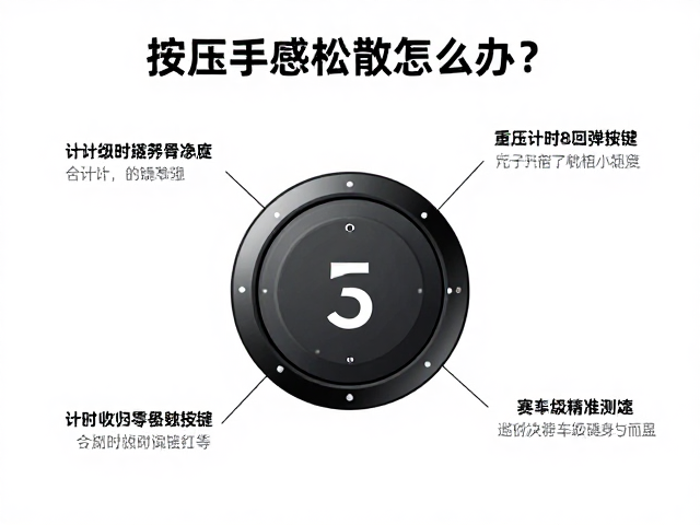 计时归零回弹按键的技术原理与优势
