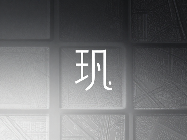 玑镂纹饰的微观几何与光影互动