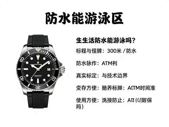300米防水标准的真实含义与技术边界