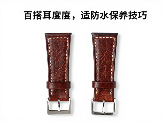 百搭牛皮表带选购，注意表耳宽度与防水保养技巧