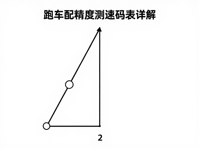 跑车配套测速码表详解，利用已知固定距离实现高精度速度换算