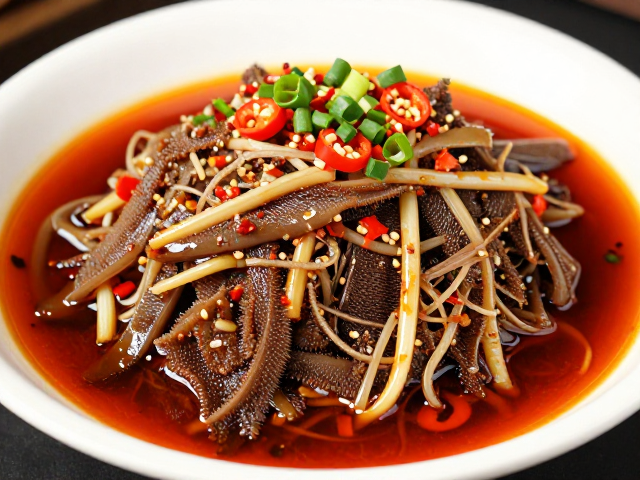 家庭聚餐硬菜，成都风味鱼香毛肚，酸甜微辣少油版