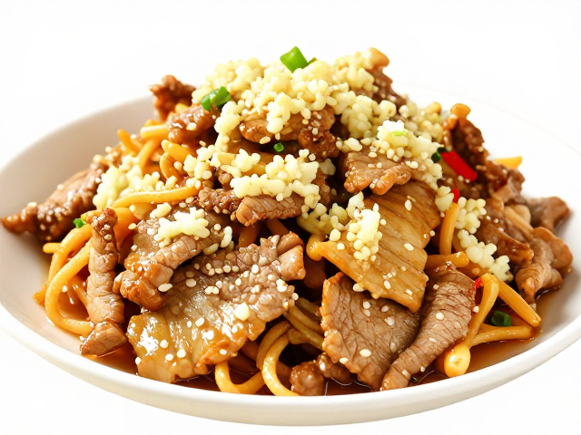 川西坝子风味解析，泡姜炝炒与肉类滑嫩处理，蒜泥味点睛