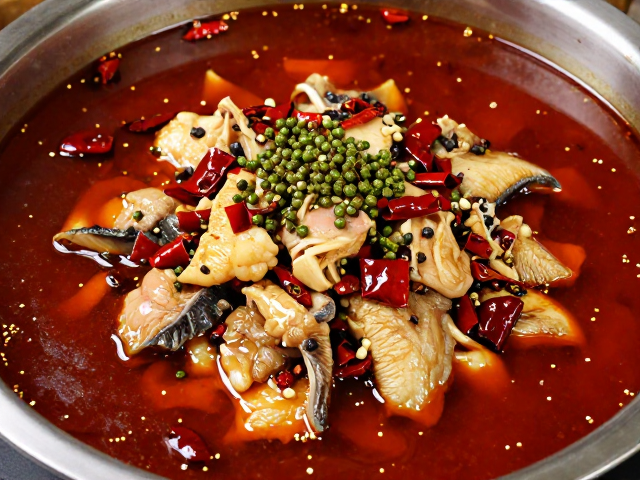 重口味必学，绵阳水煮鱼麻辣菜谱，青花椒码味让肉类极致滑嫩