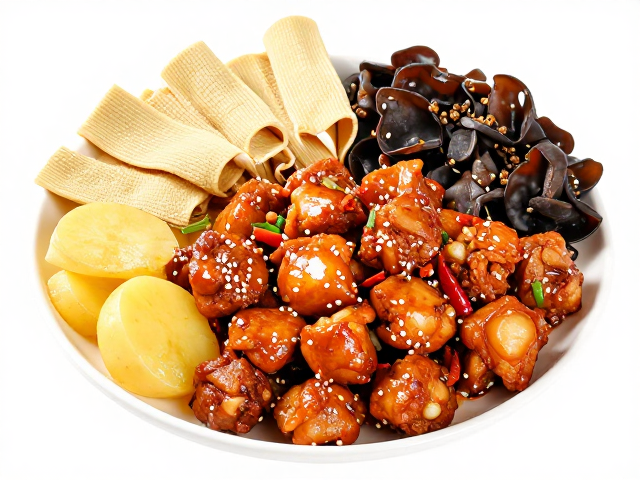 家常辣子鸡升级版，加入根茎类土豆千张，花椒木耳提鲜秘籍