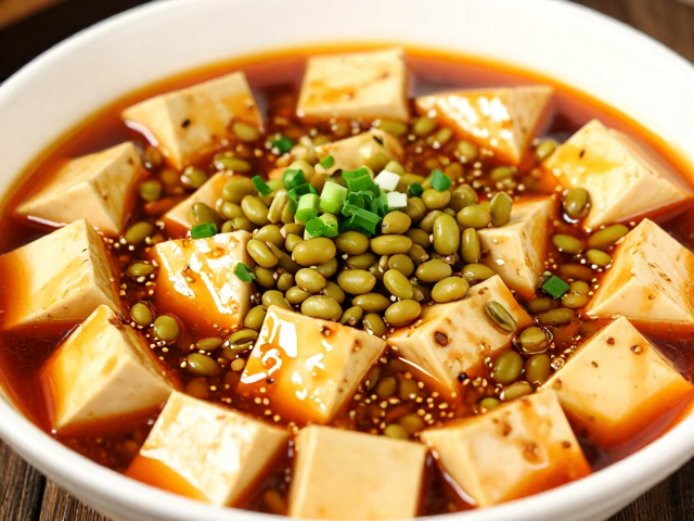 勾芡与点睛：泡豇豆的融合与收尾