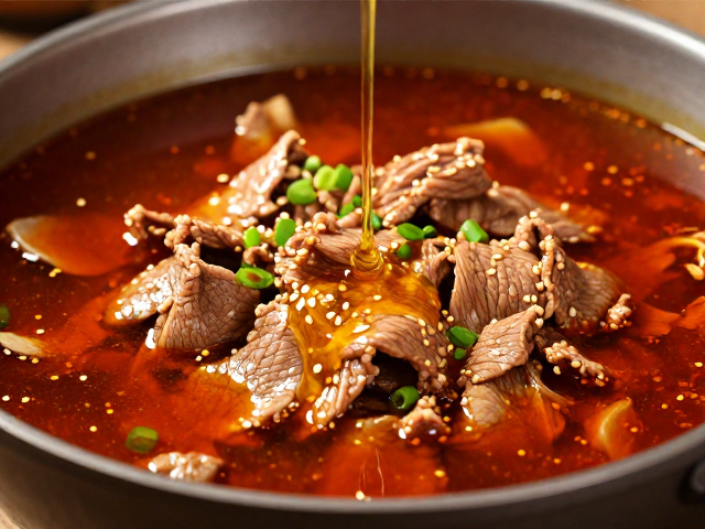 煮肉与泼油：温度控制下的最终定型