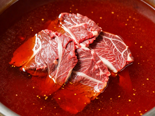 水煮牛肉正宗做法，家常豆瓣打底，红油提香，麻味后置