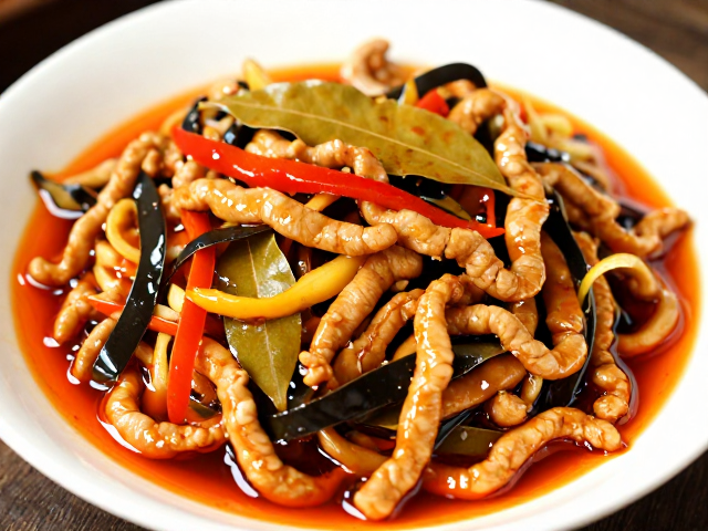 食材甄选与肉丝处理的精细工艺