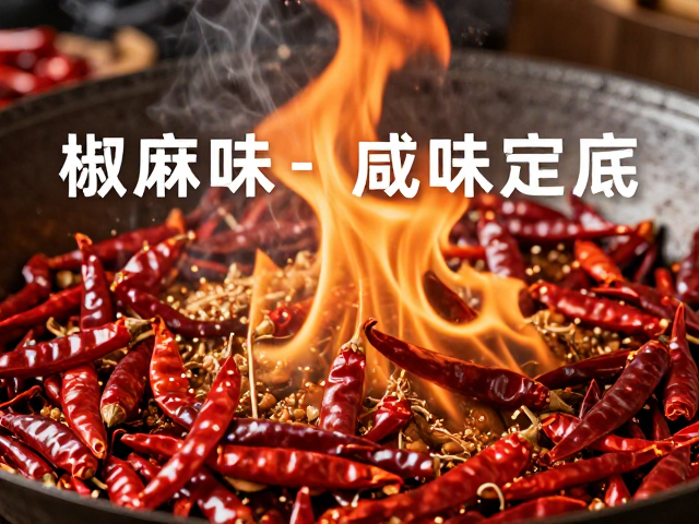 干辣椒煸制的火候掌控与香气释放