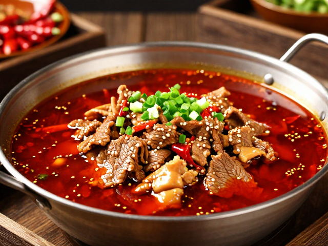 水煮牛肉的技艺解码：麻辣鲜烫的感官博弈