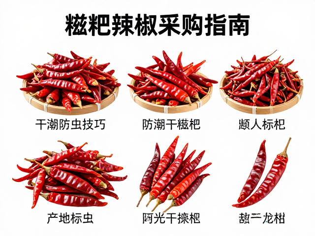 干辣椒的防潮防虫实用技巧