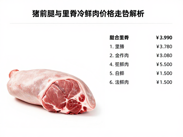 猪里脊冷鲜肉的高端定位与价格解析
