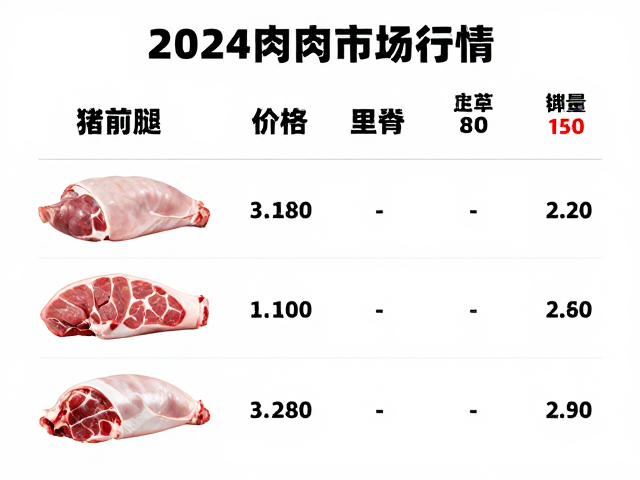 猪前腿冷鲜肉的市场表现与价格逻辑