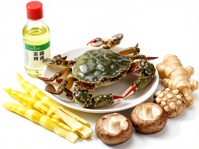 精选山东海产蟹类与冬笋香菇的风味契合逻辑
