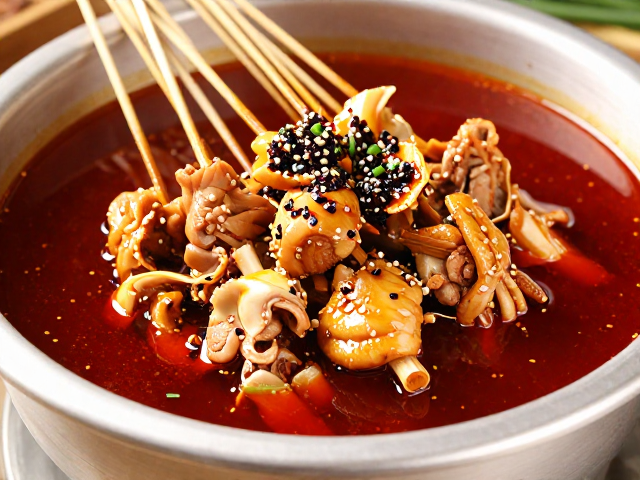 火锅旁的灵魂配角：乐山钵钵鸡的冷锅红油逻辑