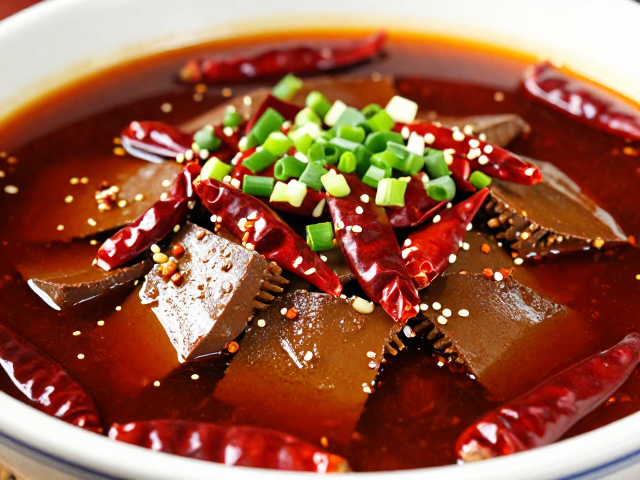 二荆条与干辣椒的风味协同与炖煮工艺