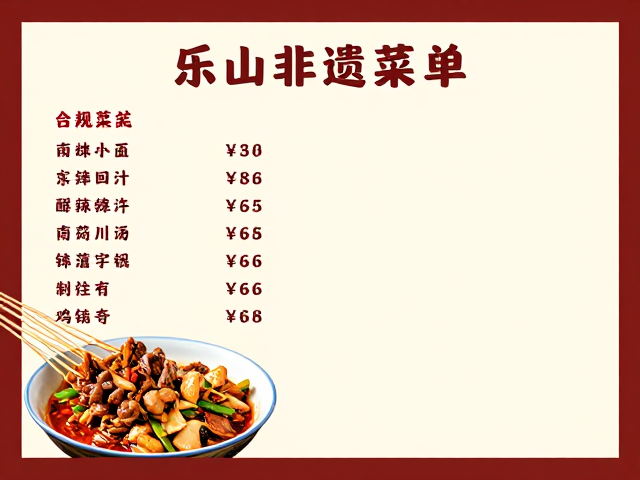 乐山风味非遗技艺的传承脉络