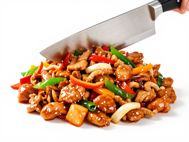 一把好刀切出彩！宫保鸡丁与鱼香肉丝的嫩肉秘诀