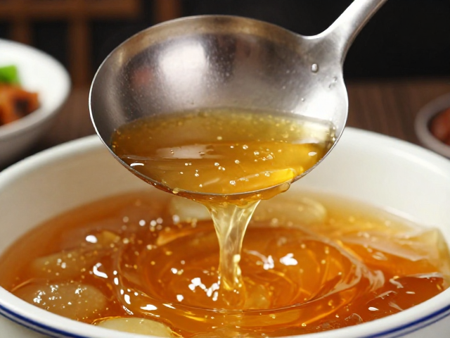 高温激发的芡汁挂壁与味道融合