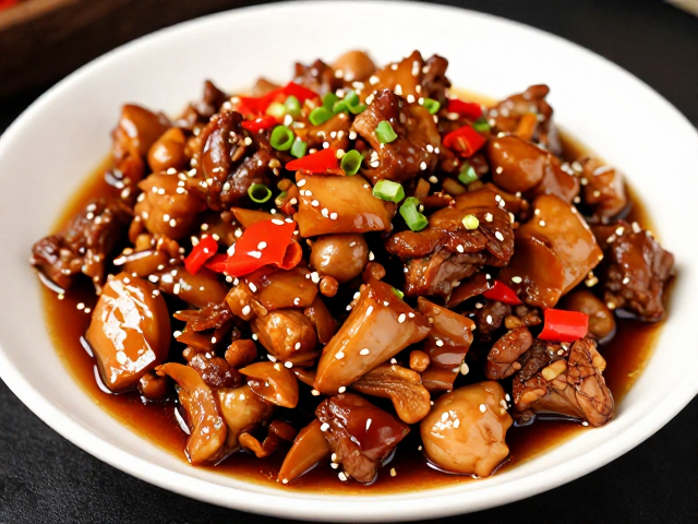 装盘与食用场景