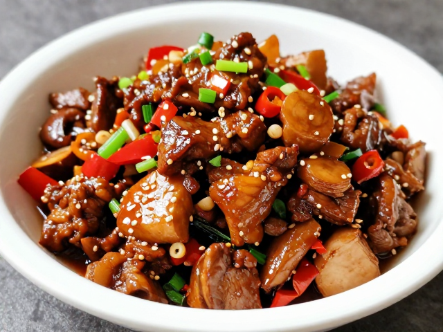 家庭下饭菜首选，正宗下河帮兔肉做法，怪味鲜香不腻