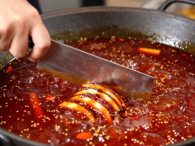 红油炼制与乳化：温度控制与油脂选择